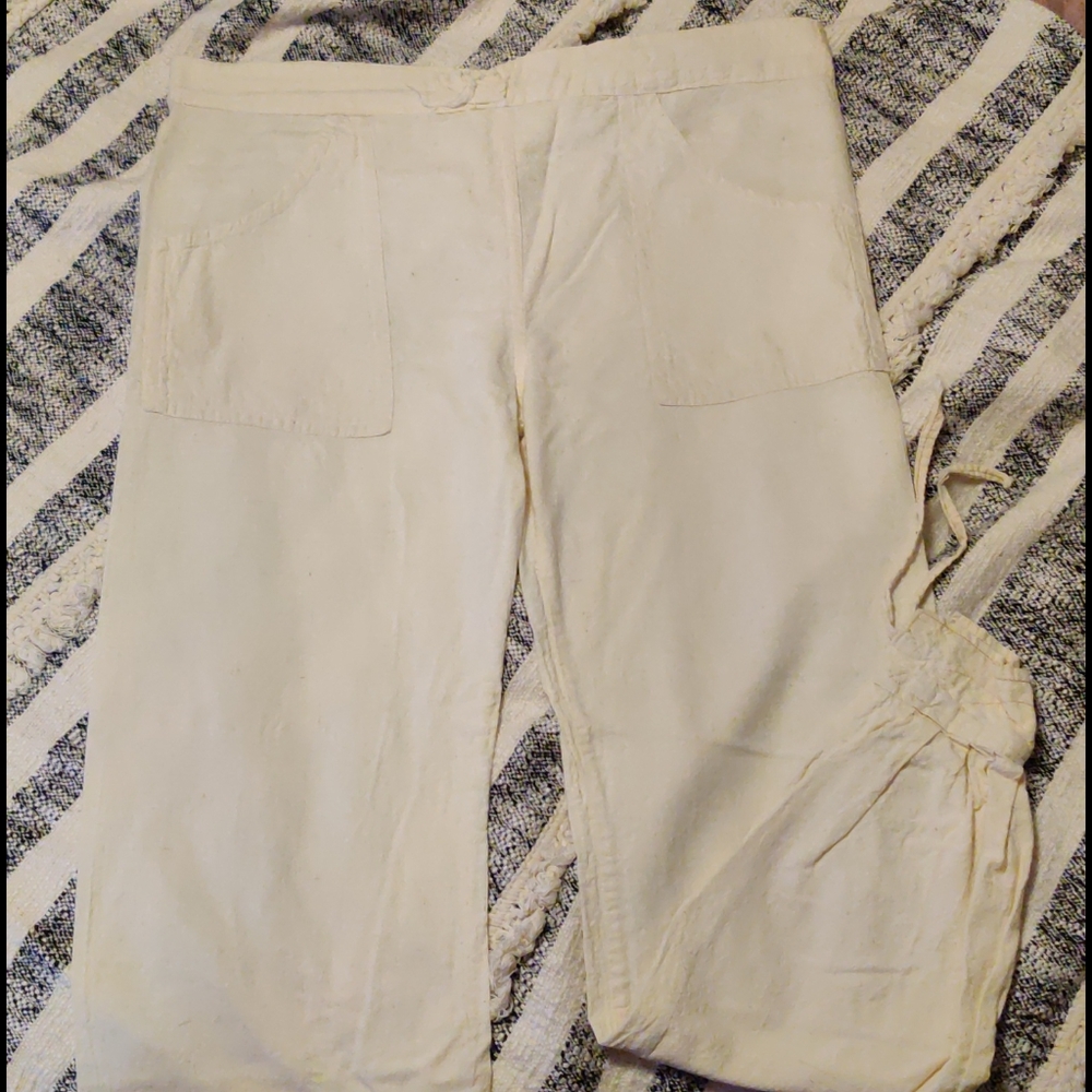70's Vintage Cotton Pants